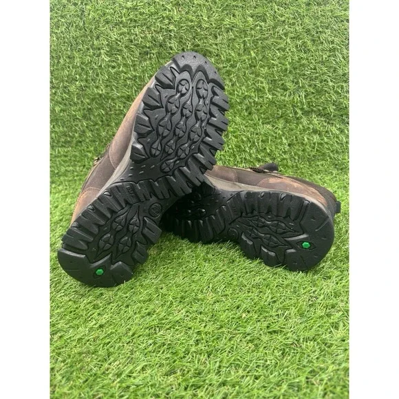 Timberland Keele Ridge Brown Leather Waterproof Boots Mens Size 9 Wide 6905B - Picture 7 of 11